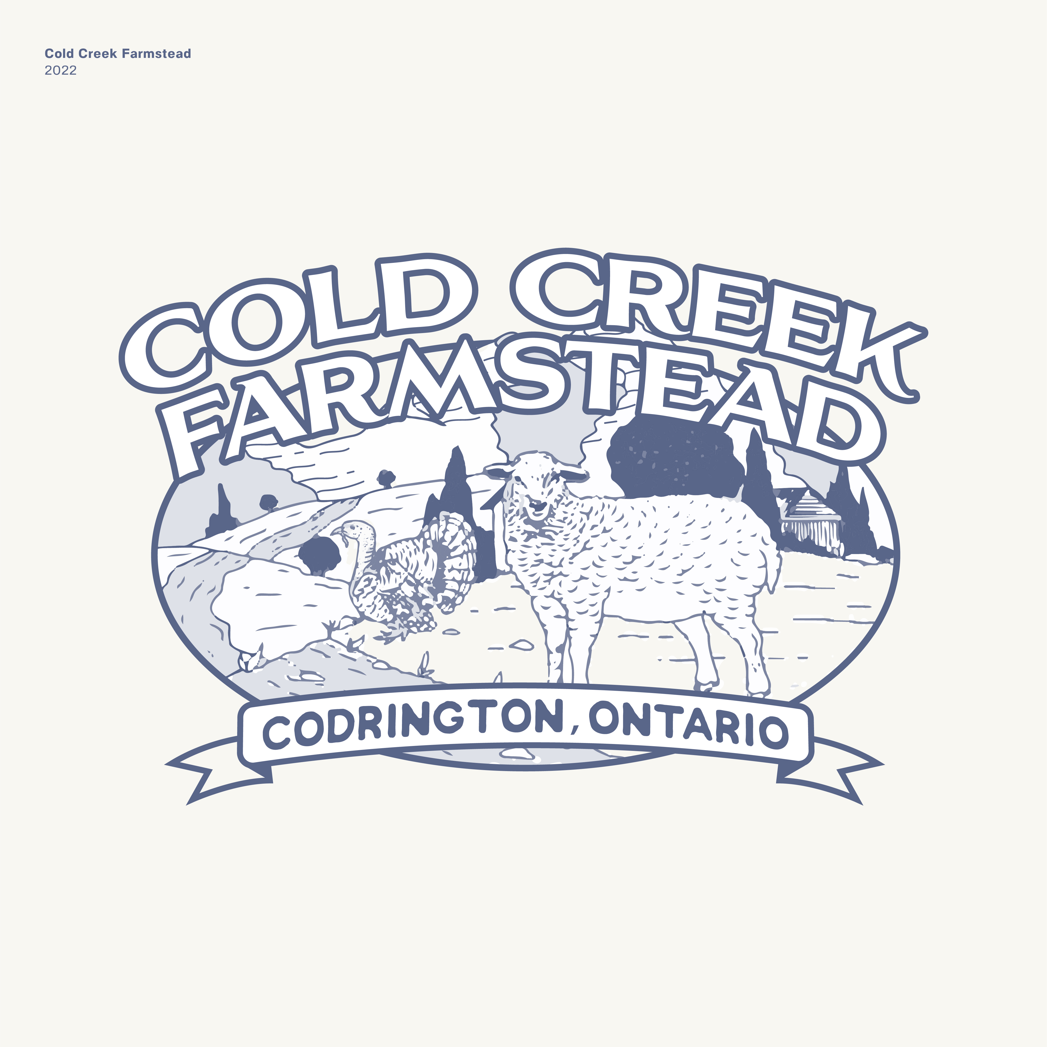 Logo Design by JBalloon Design for Cold Creek Farmstead | Design #28341228