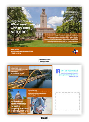 Postcard Design by apurnm for this project | Design #28364158