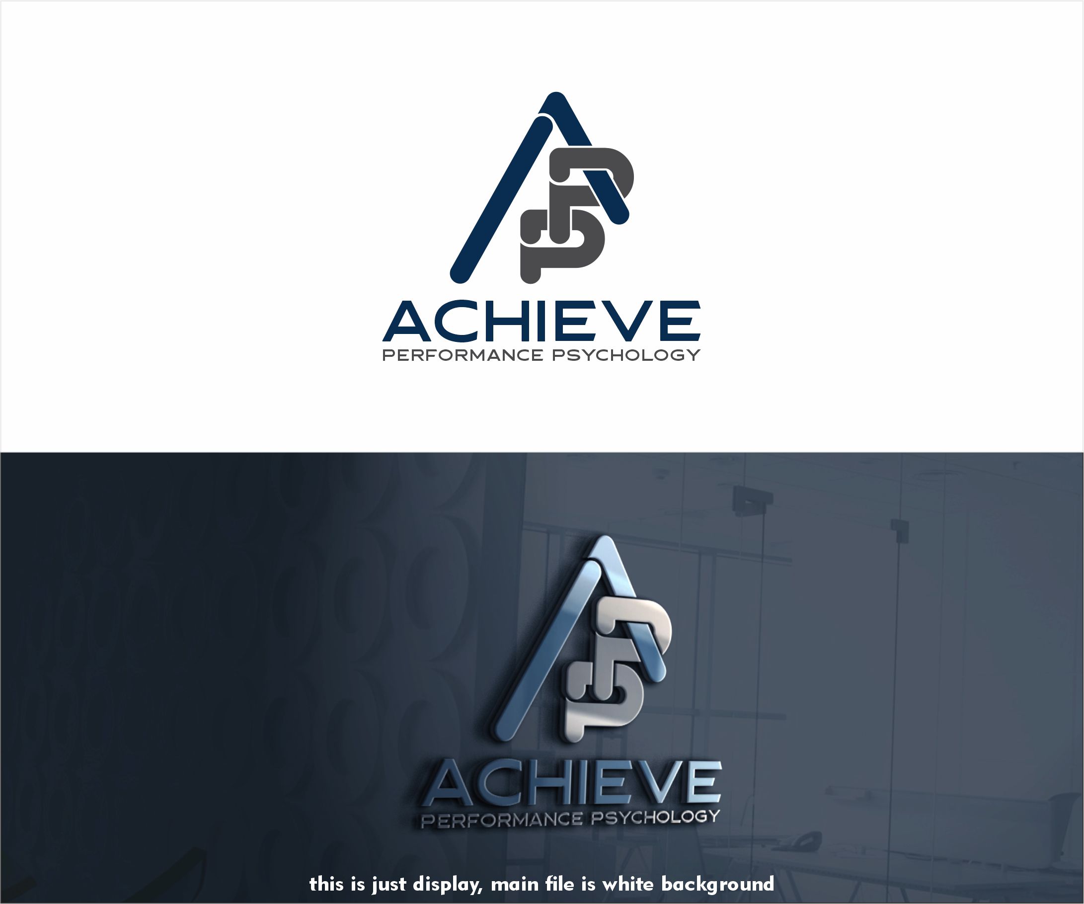 Logo Design by alkaline for Achieve Performance Psychology | Design #28340774