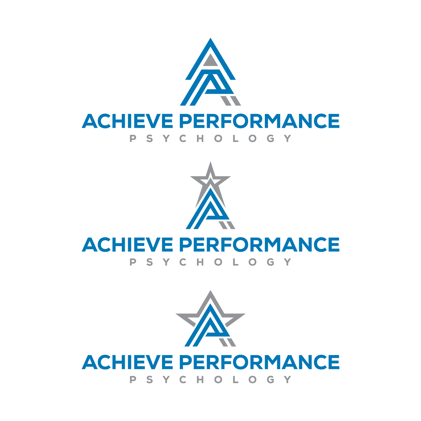Logo Design by sangeloenriquez for Achieve Performance Psychology | Design #28341604