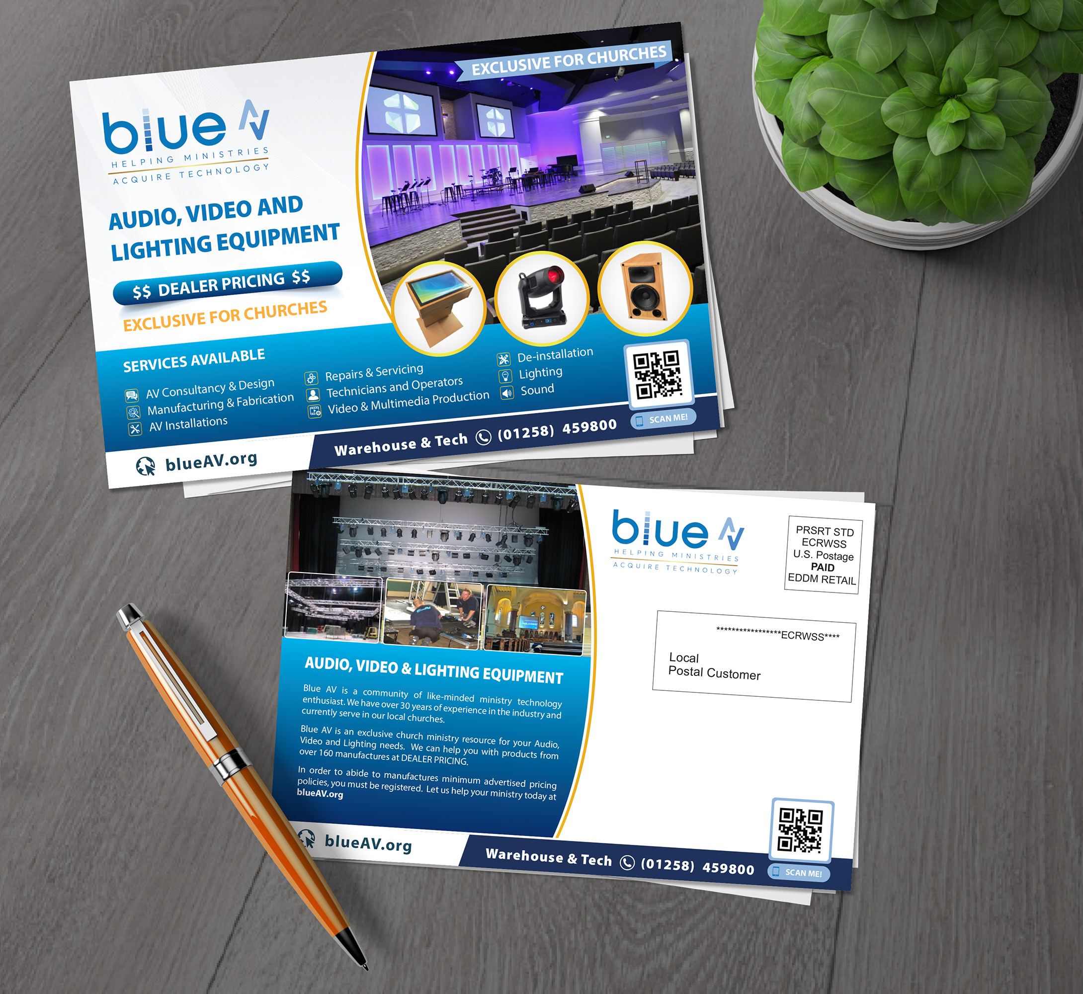 Postcard Design by alex989 for this project | Design #28340453