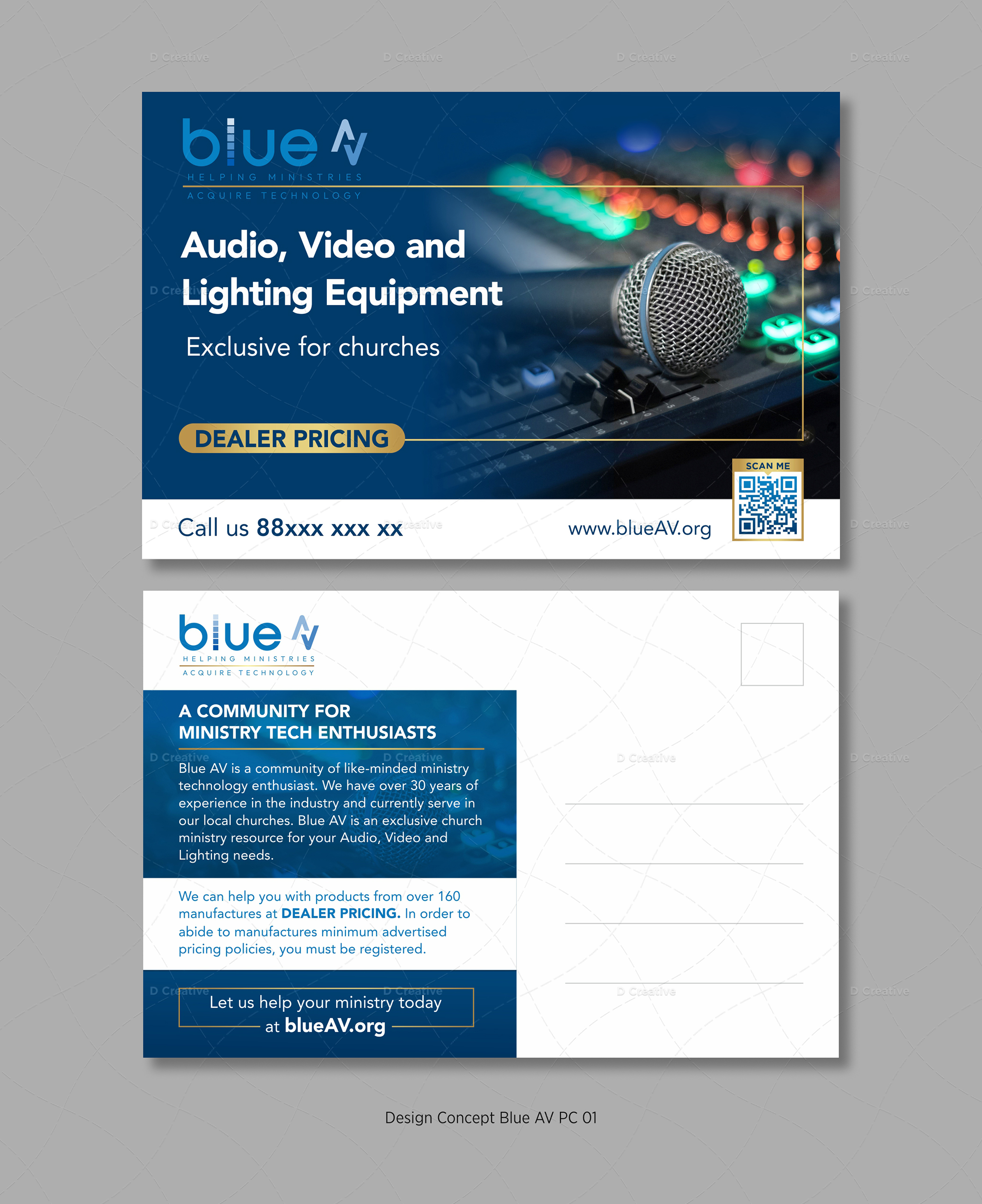 Postcard Design by D Creative for this project | Design #28363772