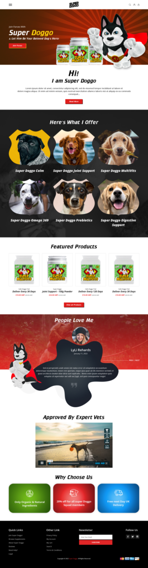 Web Design par sai.designer87 pour ce projet | Design : #28340316