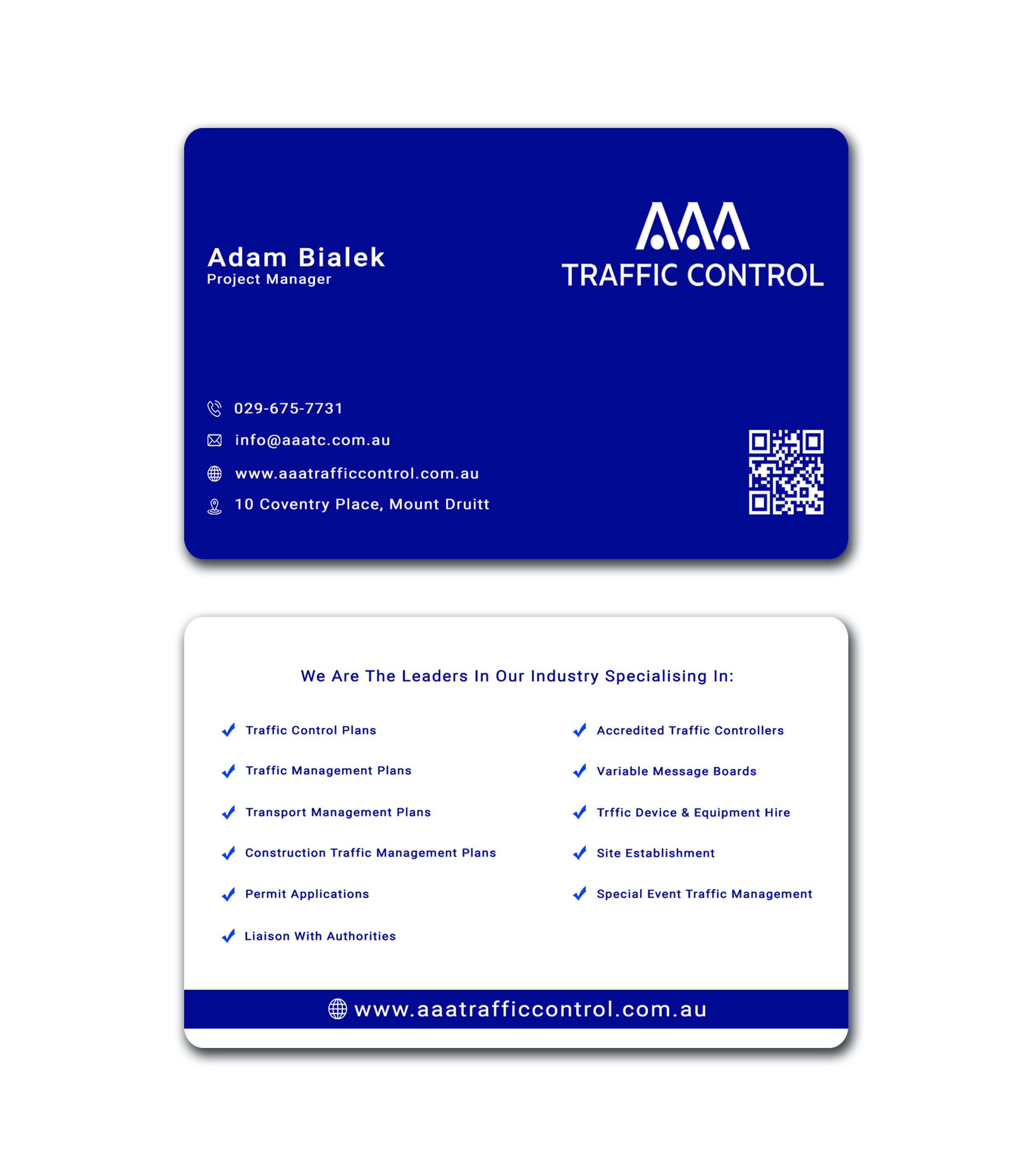 Business Card Design by salman2540 for this project | Design #28345500