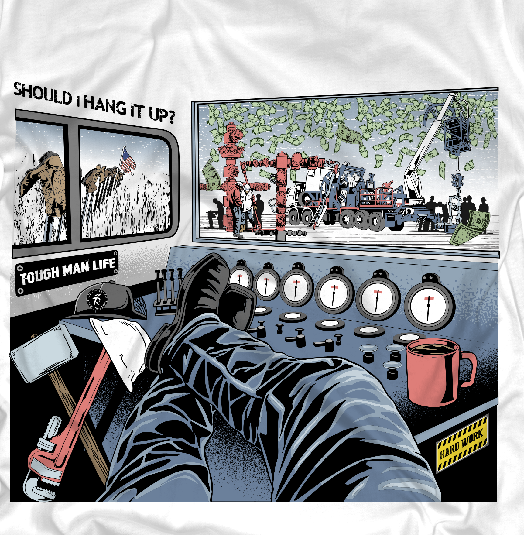 T-shirt Design by Yakuza20 for R3 FR Apparel | Design #28409084