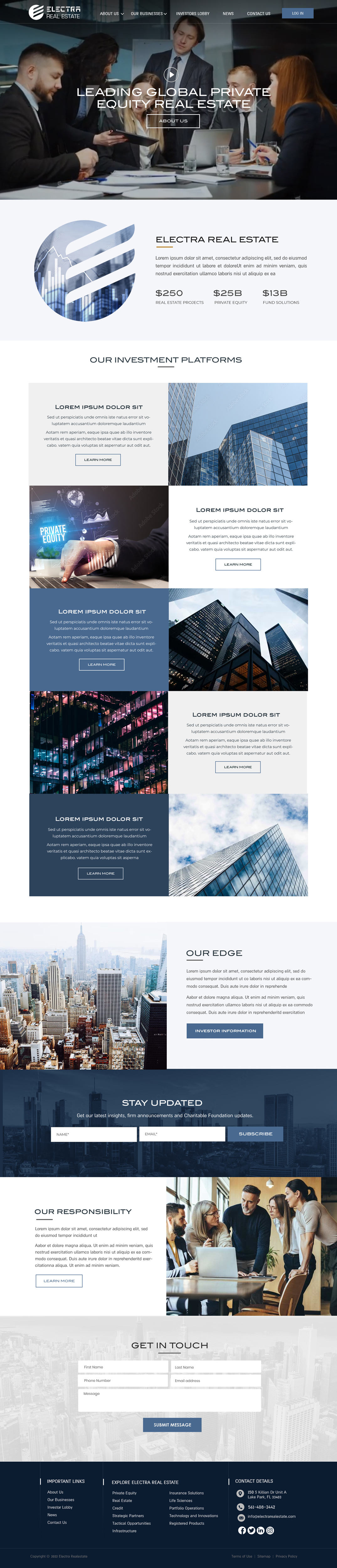 Web Design by Blue Sparrow for WPI Ltd. | Design #28355069