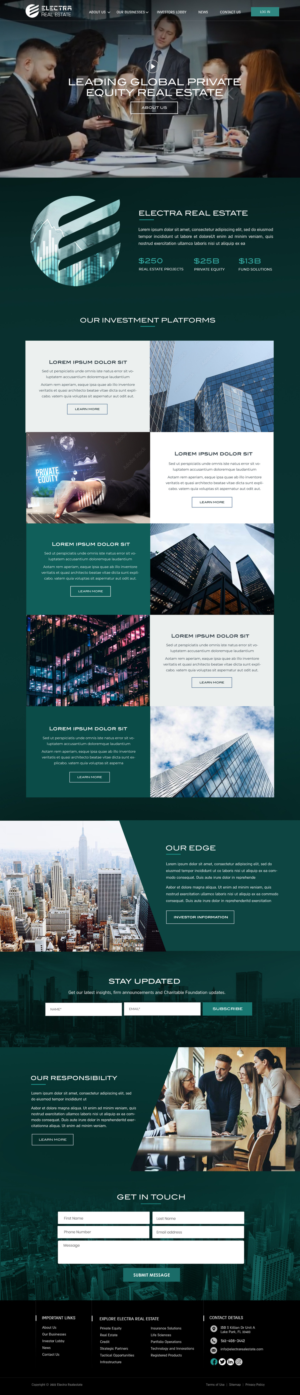 Web Design by Blue Sparrow for WPI Ltd. | Design: #28370674