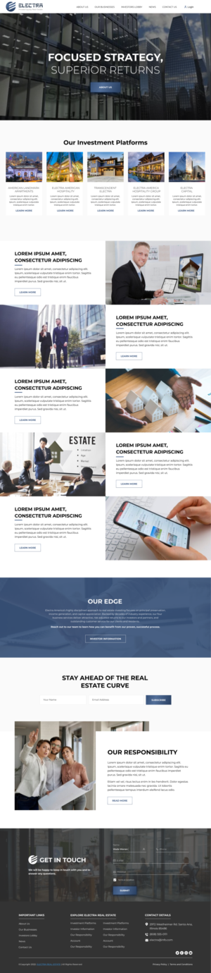 Web Design by *mary for WPI Ltd. | Design #28346132