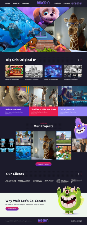 Wordpress Design by Atom for this project | Design: #28413934