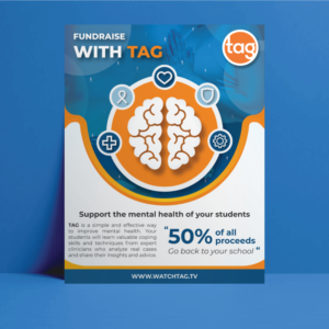 TAG Promotional flyer for students | Print-Design von Owleria