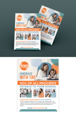 TAG Promotional flyer for students | Print-Design von ZeneFashions