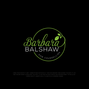 Logo Design by Farhad Design for Barbara Balshaw-Dow Counselling Services | Design #28344814
