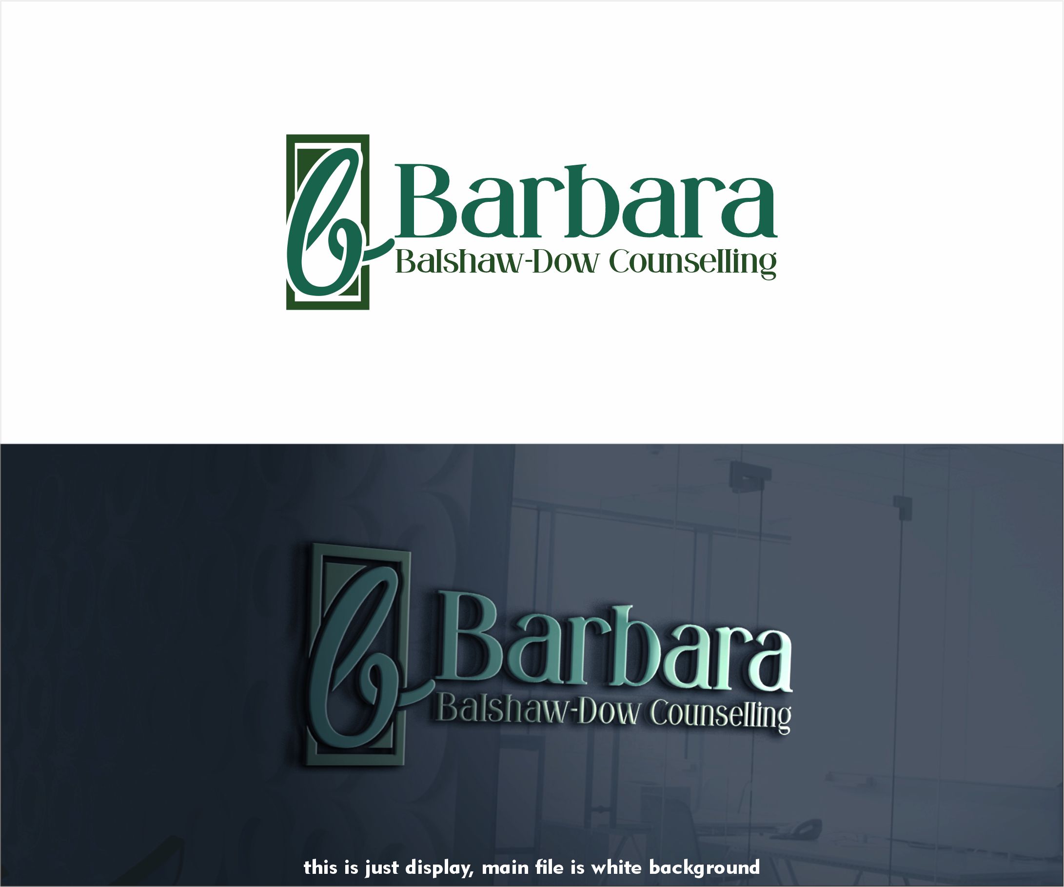 Logo-Design von alkaline für Barbara Balshaw-Dow Counselling Services | Design #28344430