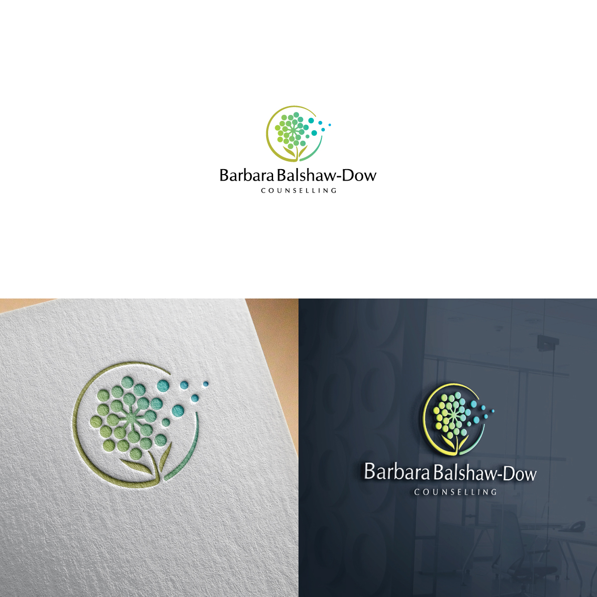 Logo Design by Magic of Art for Barbara Balshaw-Dow Counselling Services | Design #28346393
