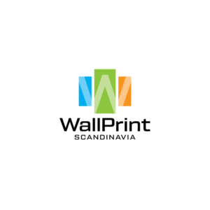 WallPrint Scandinavia | Logo Design by Ansh Design