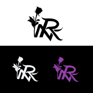 Rose Noir,(RN), | Logo Design by El Yisk 2