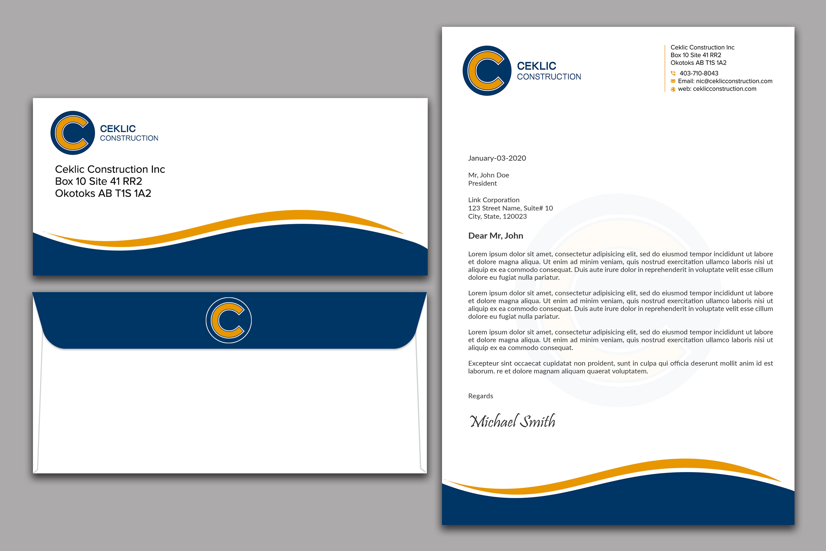 Stationery Design by sadikul islam for this project | Design #28345411