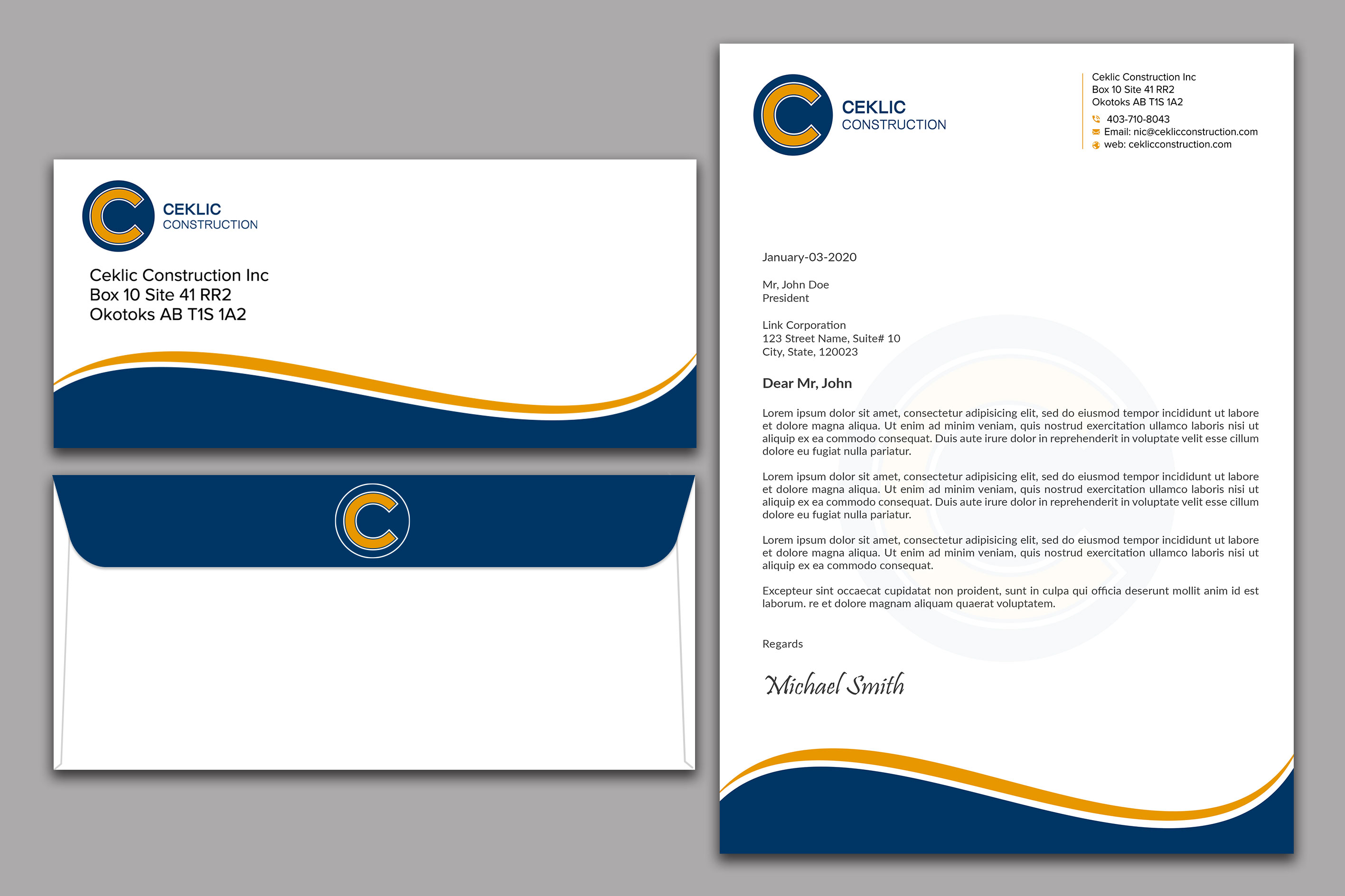 Stationery Design by sadikul islam for this project | Design #28345431