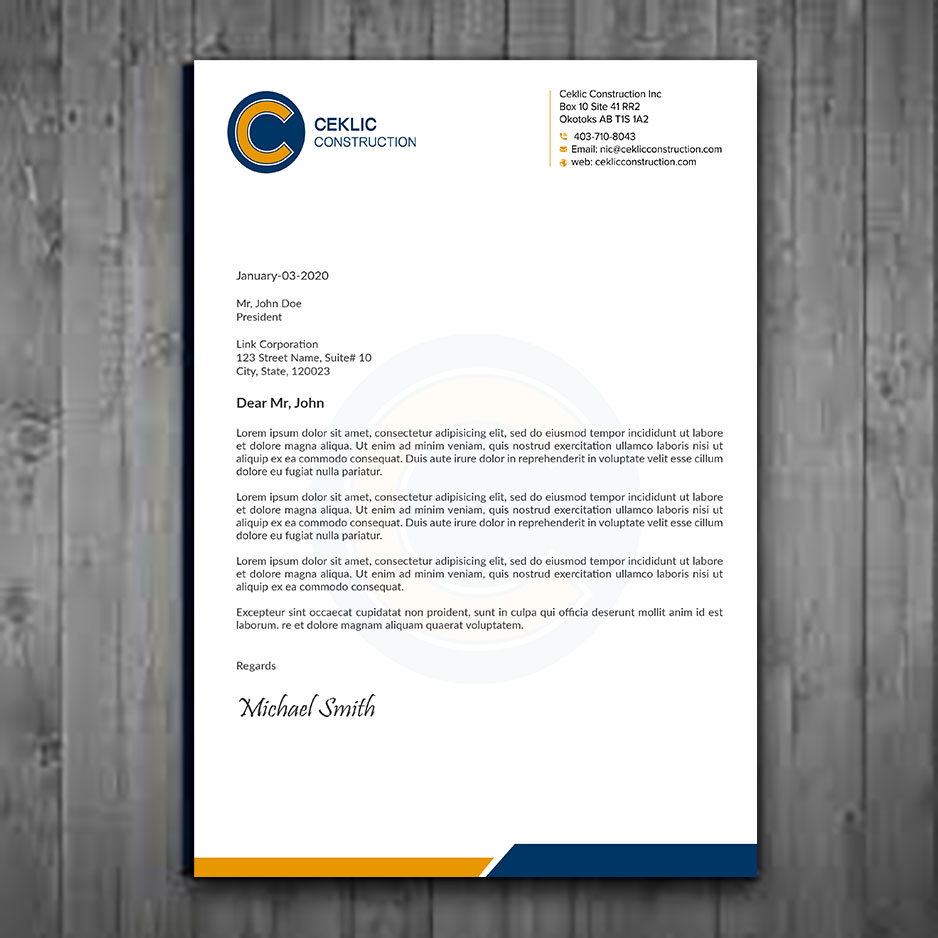 Stationery Design by sadikul islam for this project | Design #28346588