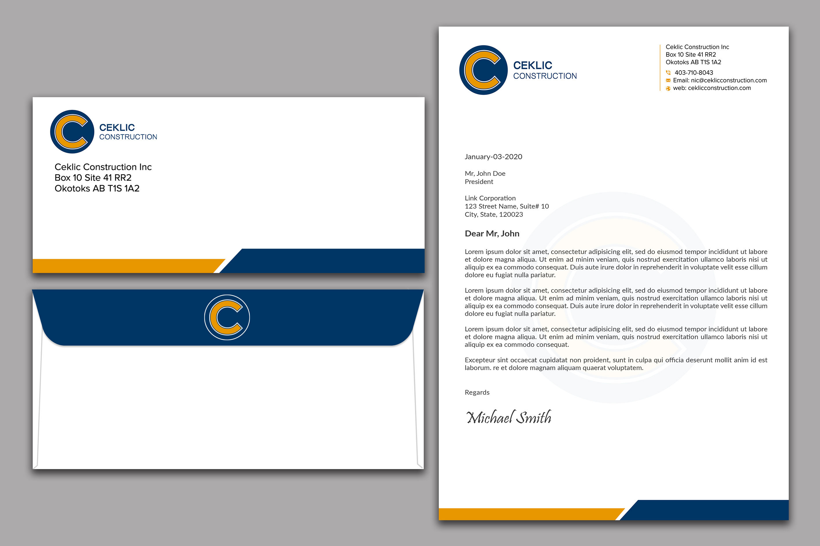 Stationery Design by sadikul islam for this project | Design #28346595