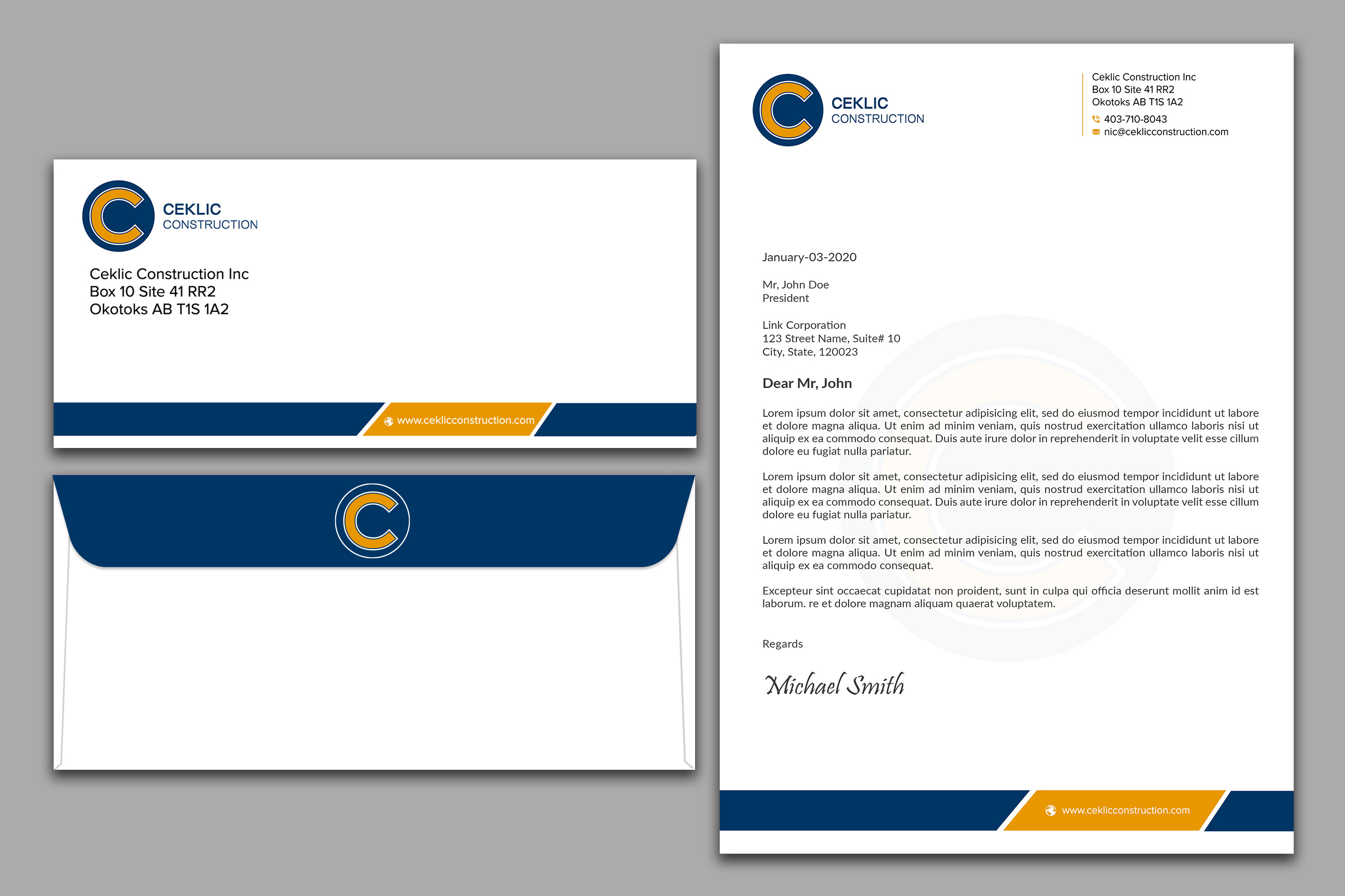 Stationery Design by sadikul islam for this project | Design #28348095