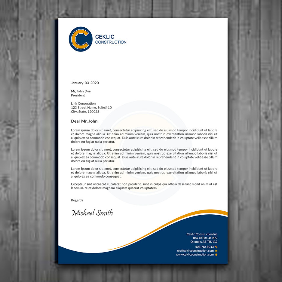 Stationery Design by sadikul islam for this project | Design #28348297