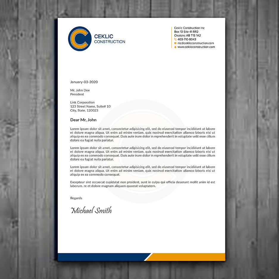 Stationery Design by sadikul islam for this project | Design #28350564