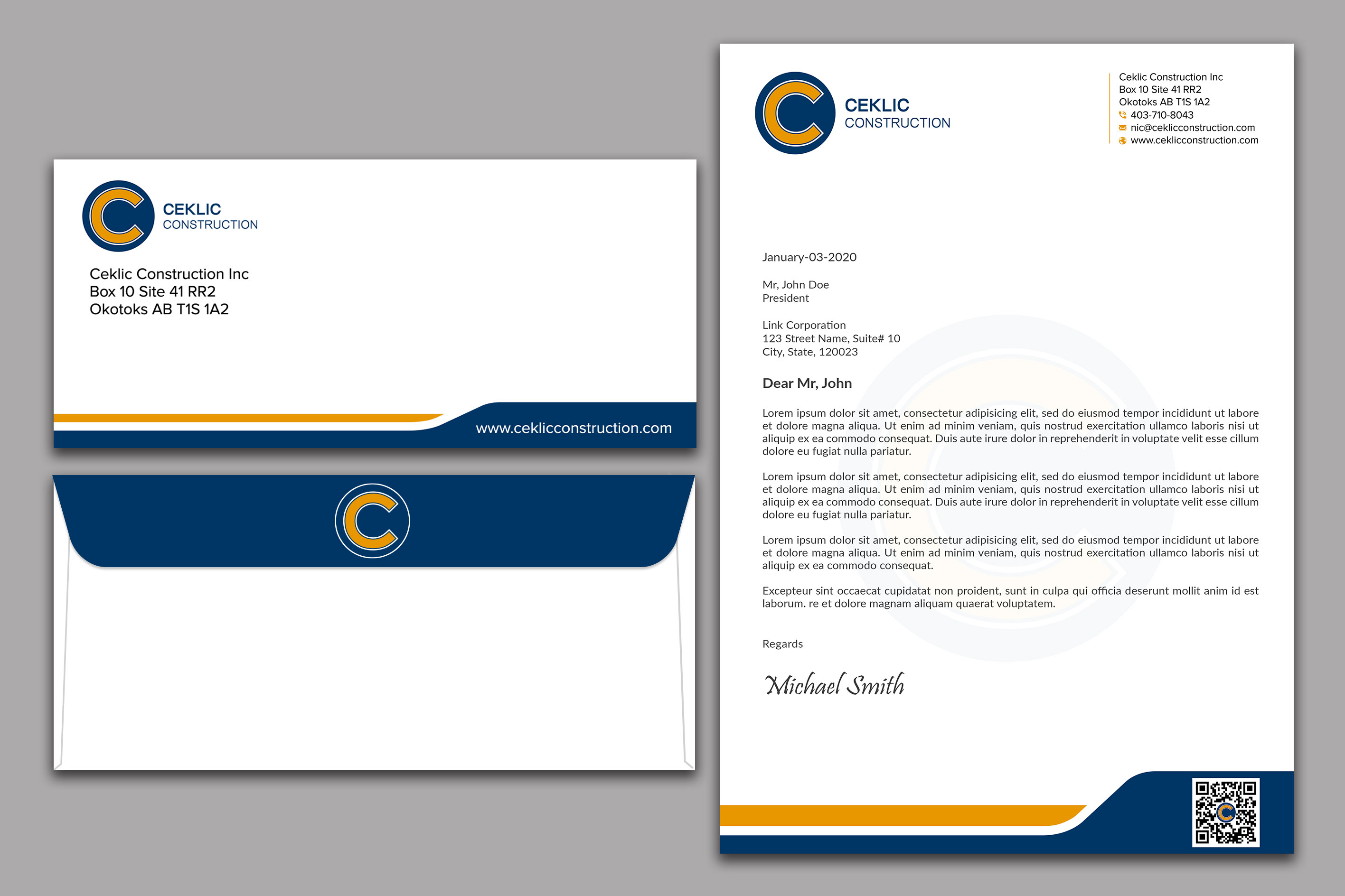Stationery Design by sadikul islam for this project | Design #28350587