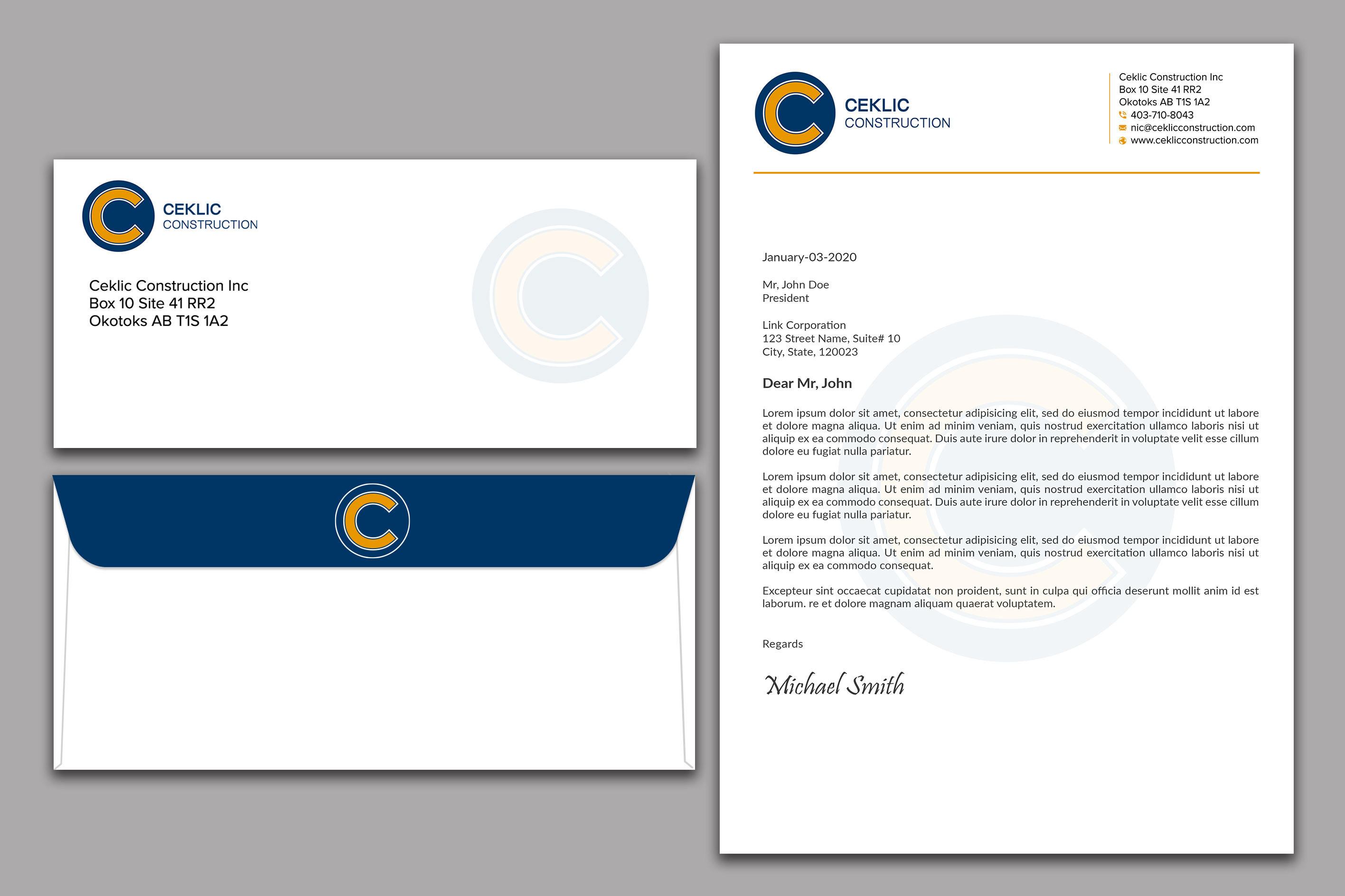 Stationery Design by sadikul islam for this project | Design #28350622