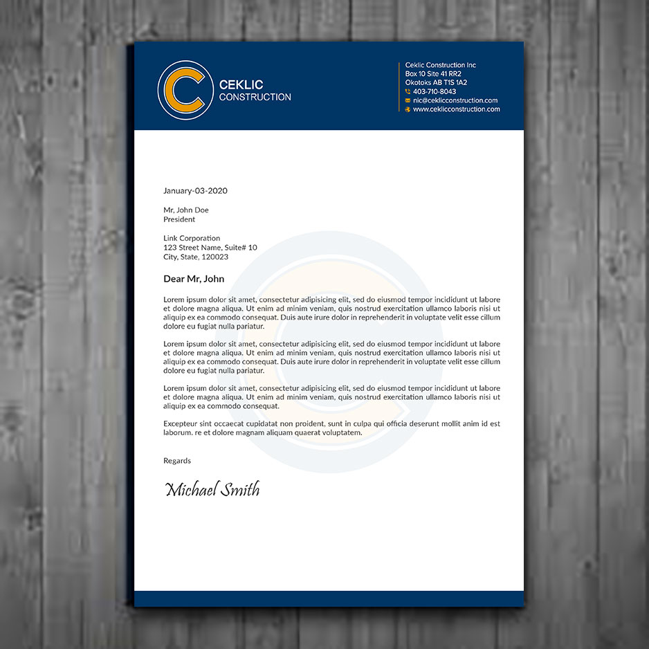 Stationery Design by sadikul islam for this project | Design #28350637