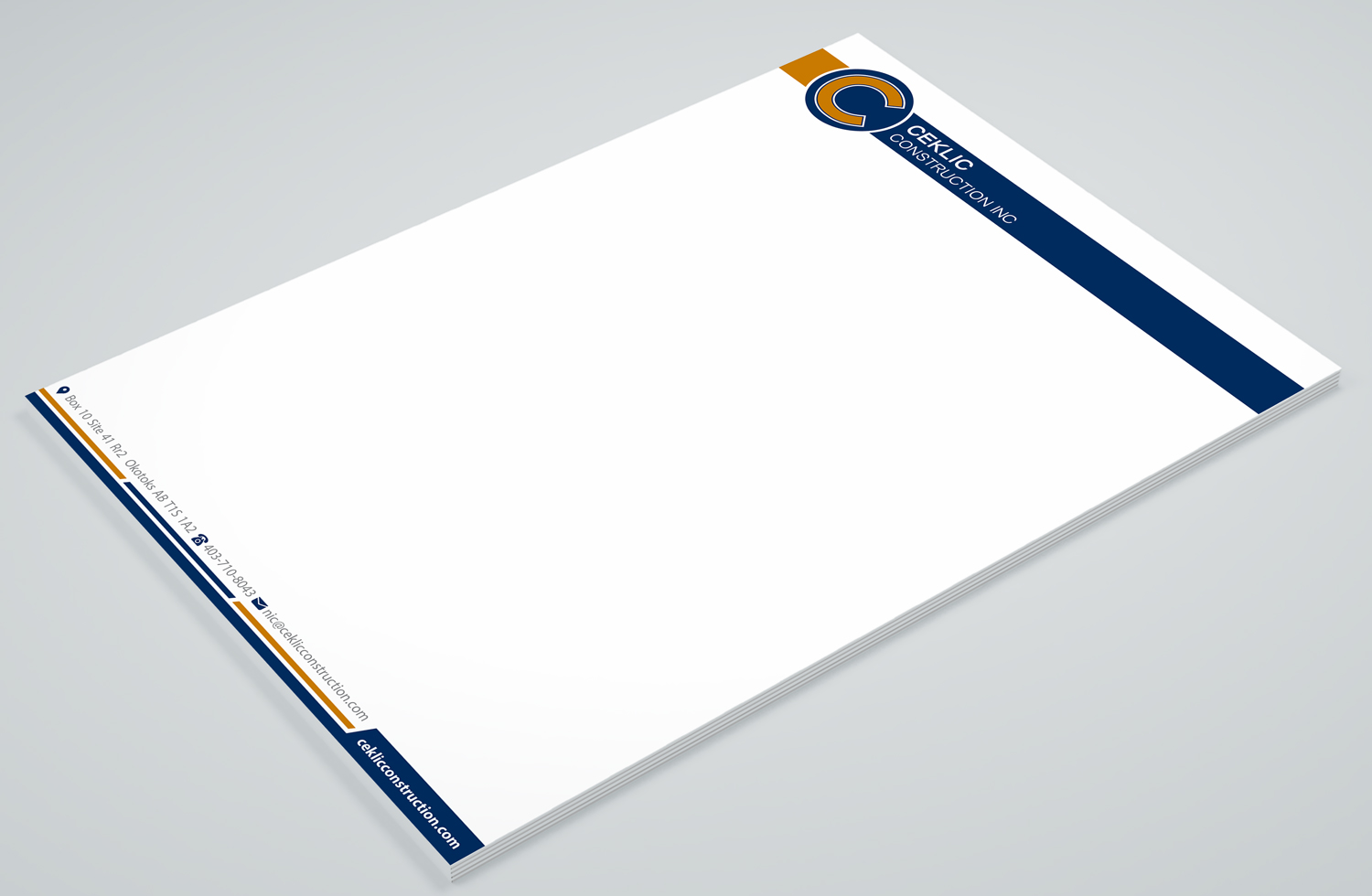 Stationery Design by Petter Goms for this project | Design #28344757
