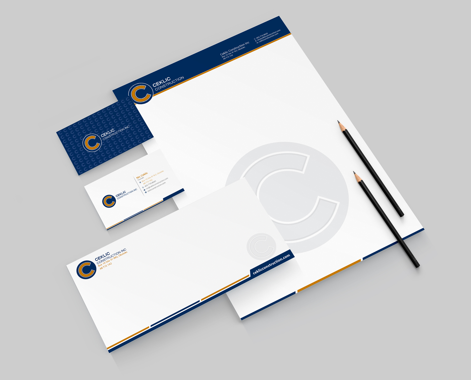 Stationery Design by Petter Goms for this project | Design #28347542
