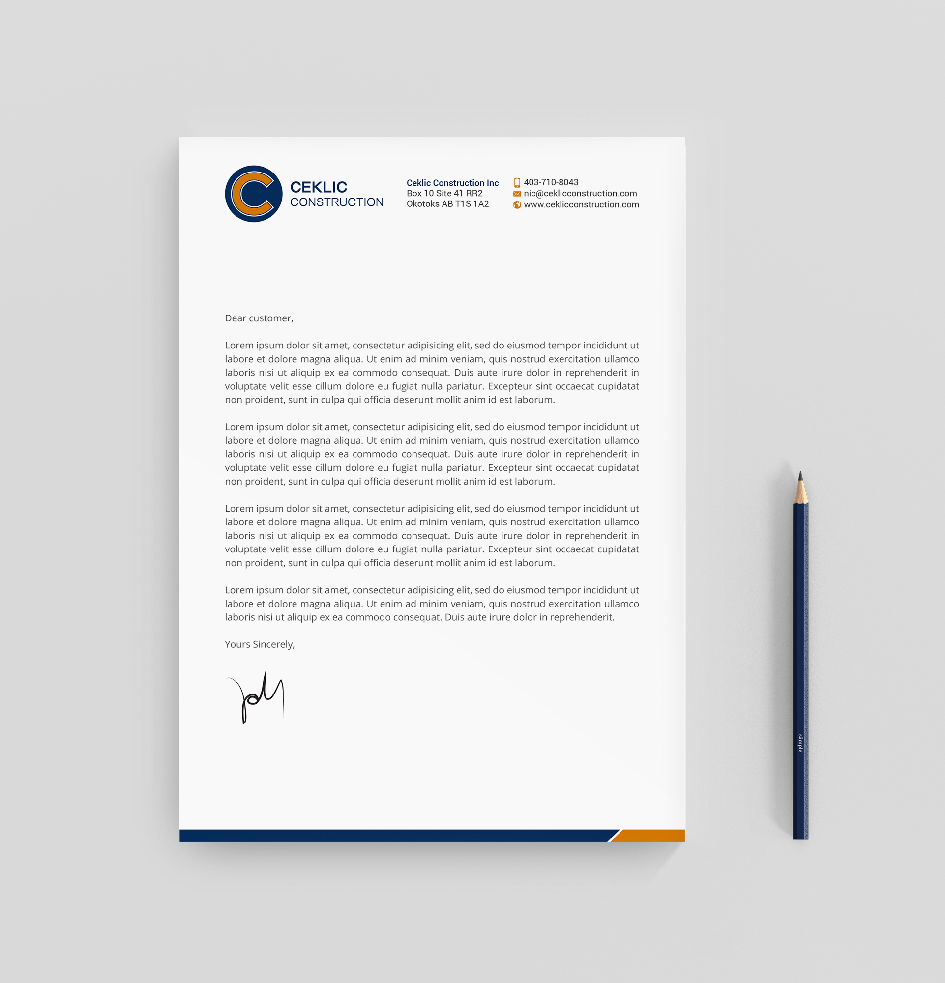Stationery Design by R.design for this project | Design #28343532
