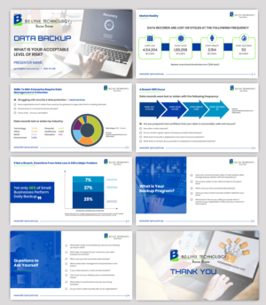Backup Solution Brochure and Powerpoint