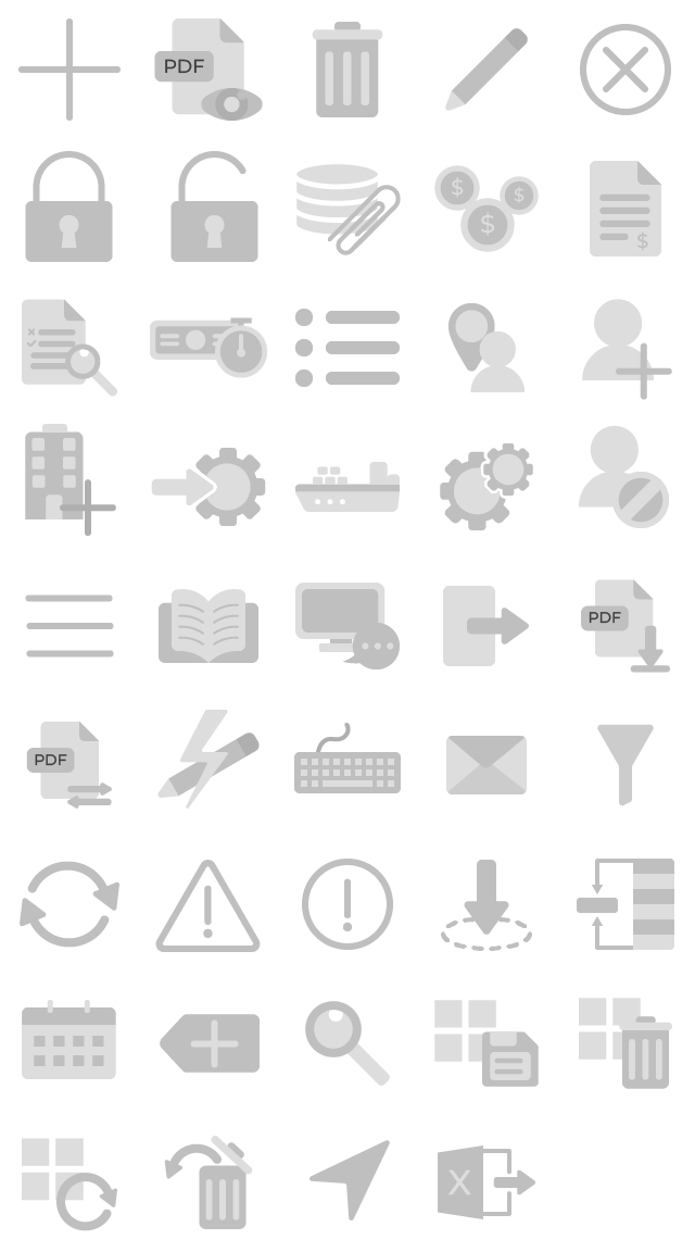Icon Design by Adrien De Coninck for this project | Design #28382263