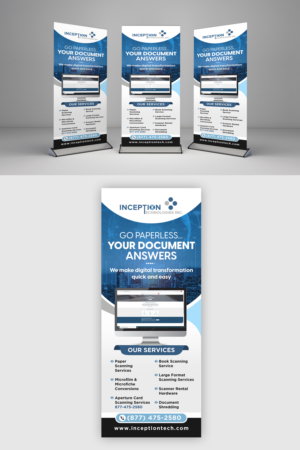 Corporate Trade Show Banner for Digital Transformation | Graphic Design by debdesign