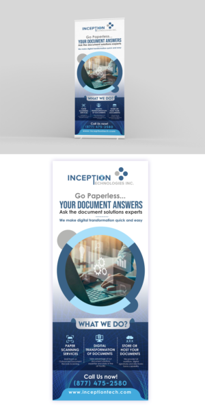 Corporate Trade Show Banner for Digital Transformation | Graphic Design by ZeneFashions