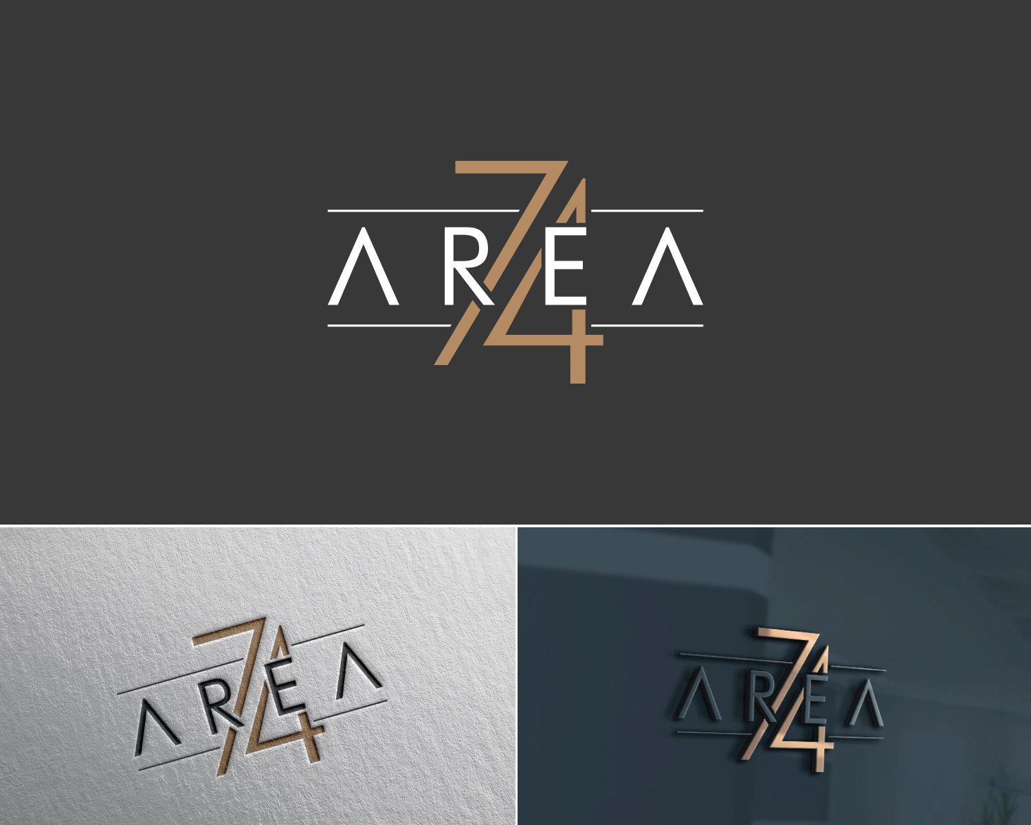 Logo Design by Atec for Area 74 | Design #28371386