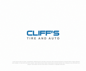 Diseño de Logo por Niizam Uddin para Cliff's Tire and Auto | Diseño: #28356380