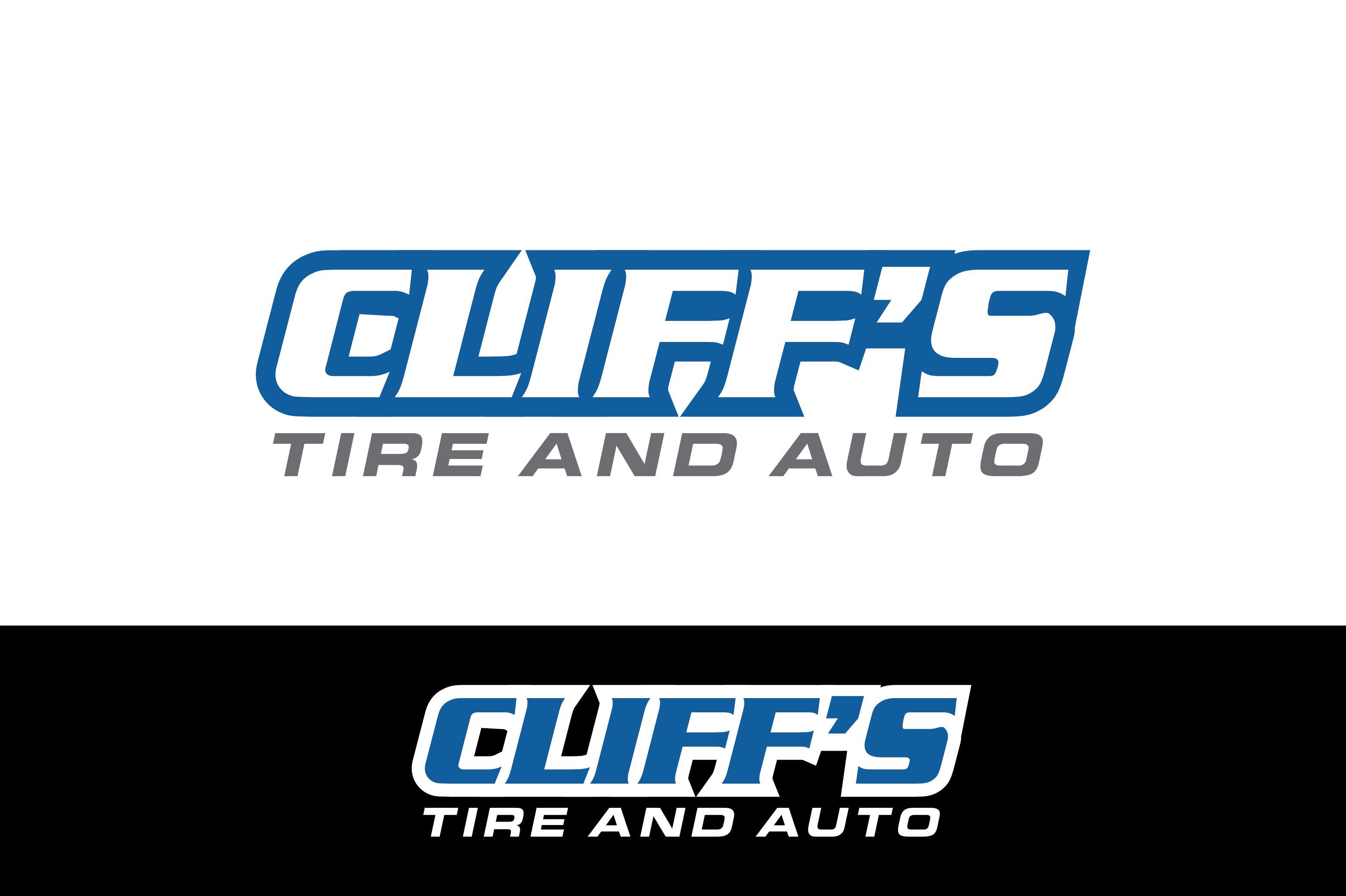 Logo Design by renderman for Cliff's Tire and Auto | Design #28351338