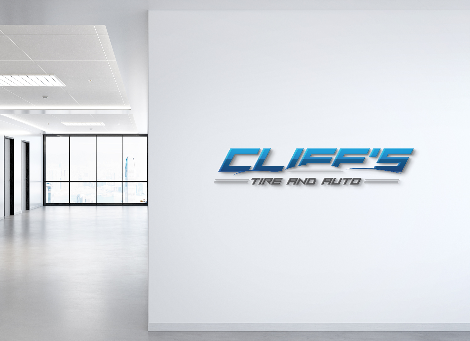 Logo Design by Deziners Zone for Cliff's Tire and Auto | Design #28351466