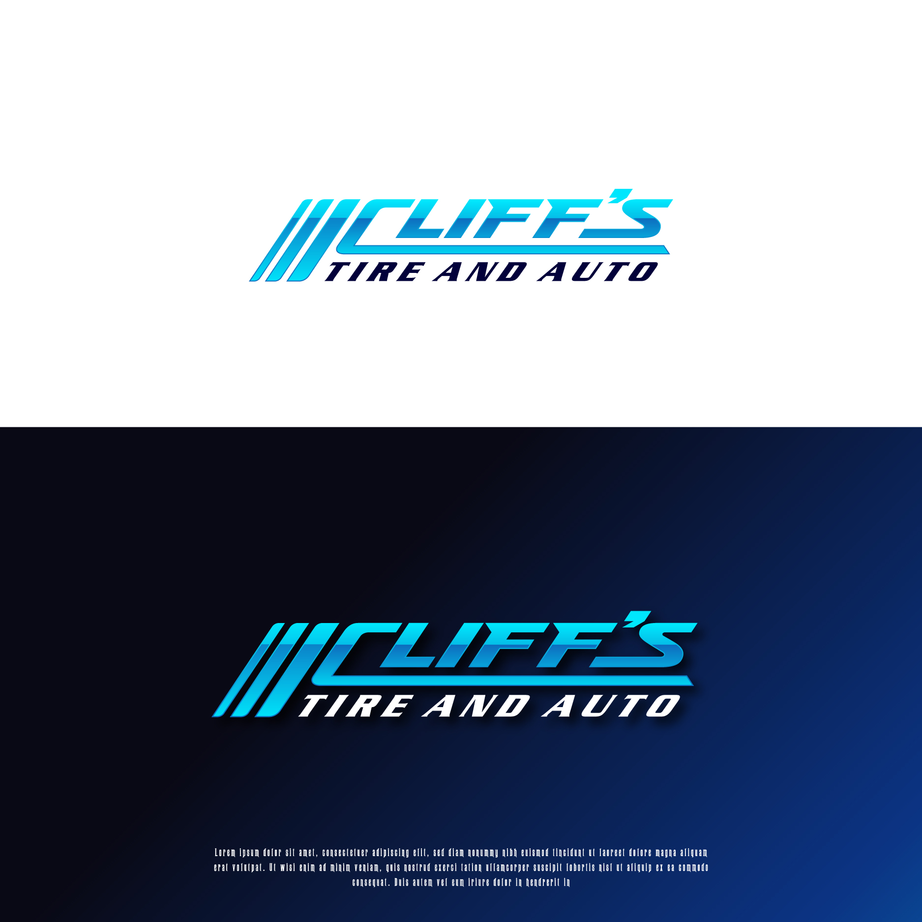 Diseño de Logo por creative.bugs para Cliff's Tire and Auto | Diseño #28351878