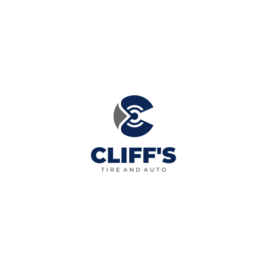 Cliff's Tire and Auto | Logo Design by bazheet