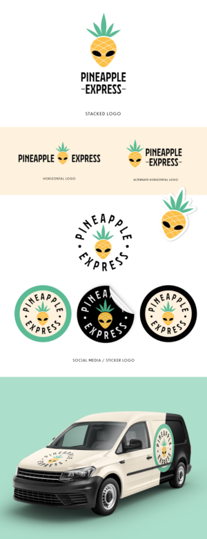 Logo Design by sez_inn for Pineapple Express | Design #28357275
