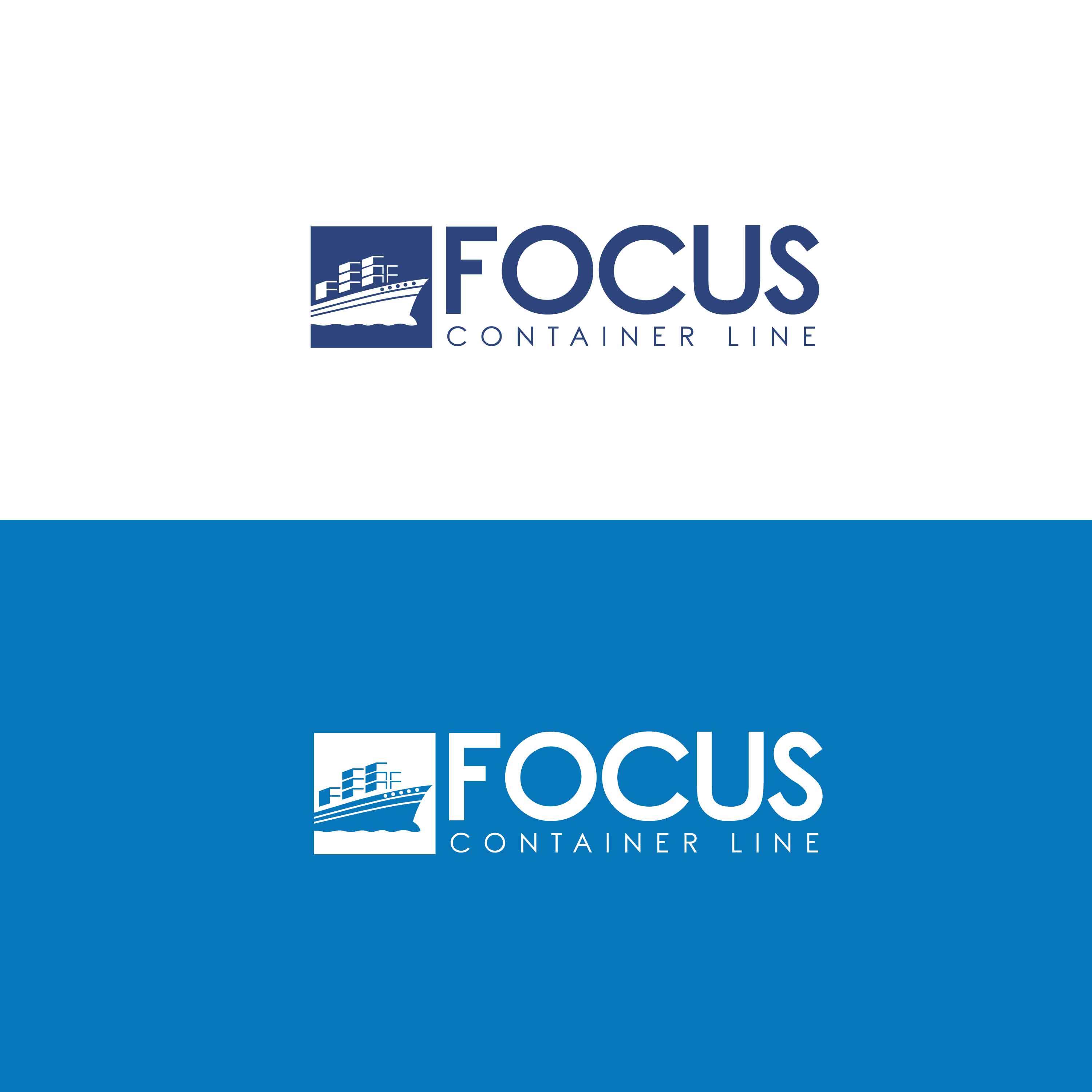 Logo Design by joe777 for Focus Container Lines | Design #28354731