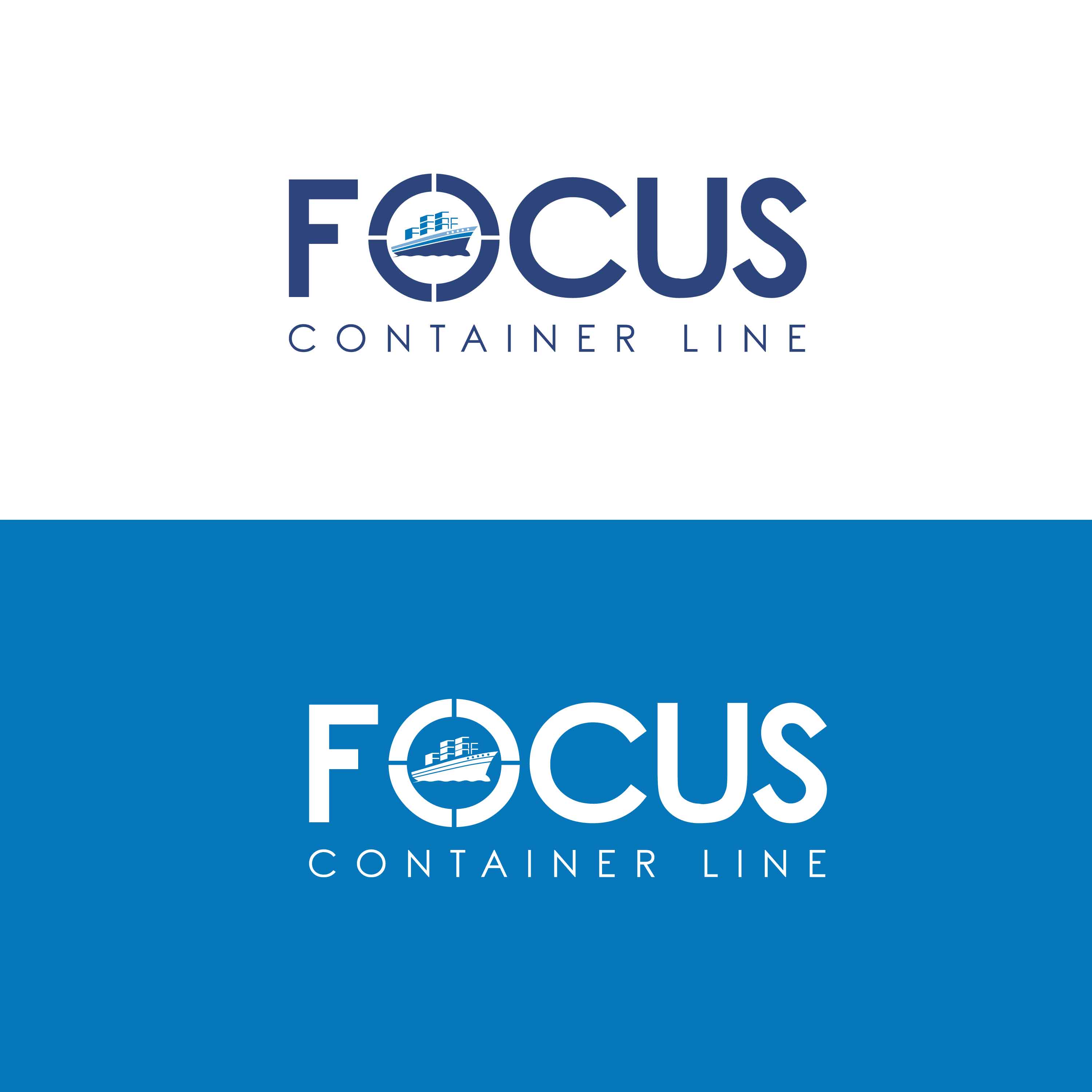 Logo Design by joe777 for Focus Container Lines | Design #28354732