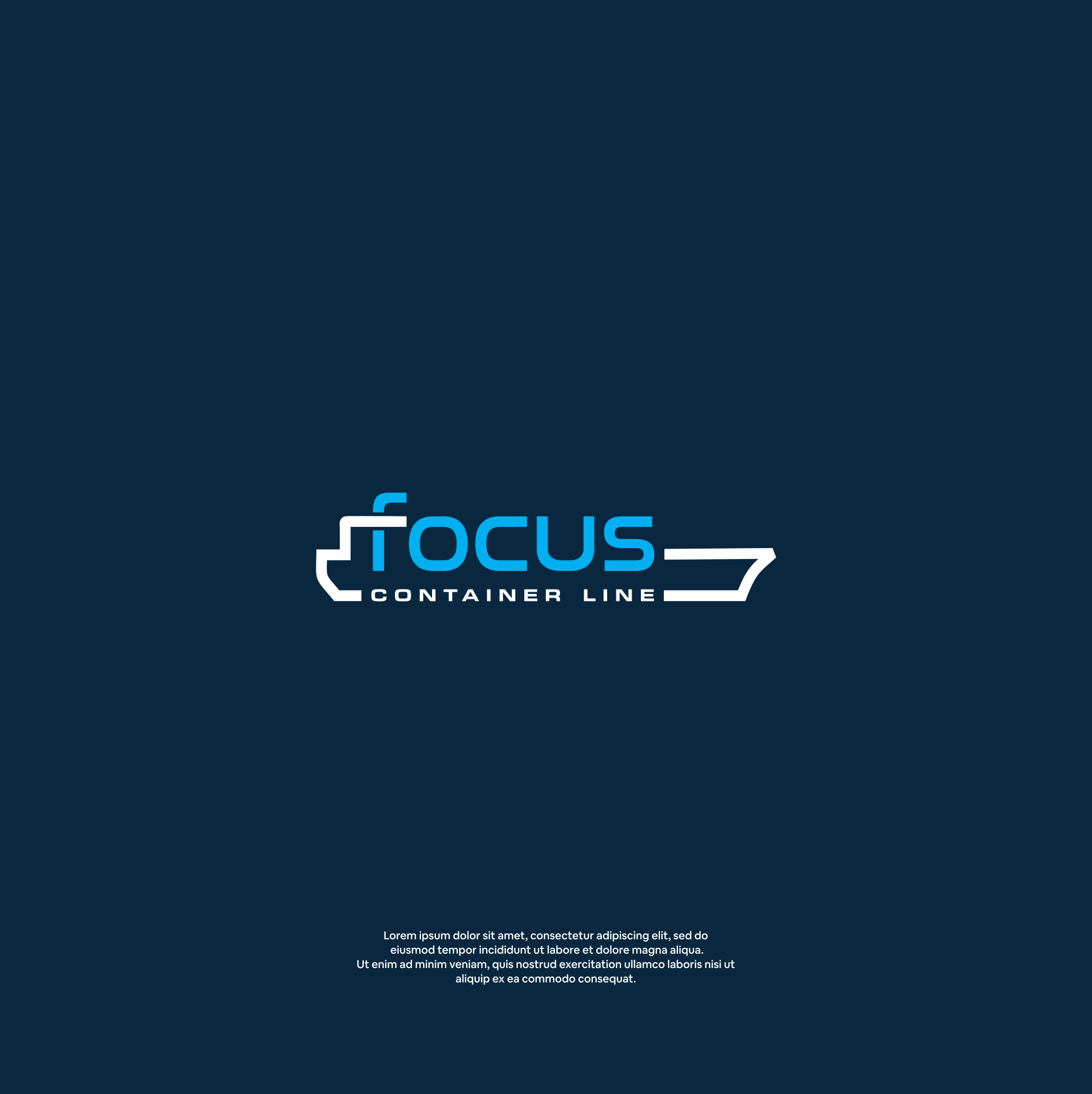 Diseño de Logo por DesignFirst para Focus Container Lines | Diseño #28350421