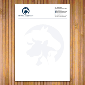 Diseño de Membrete por sadikul islam para Central Veterinary Surgery | Diseño: #28354282