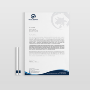 Letterhead Design by OxonoArt for Central Veterinary Surgery | Design: #28365114