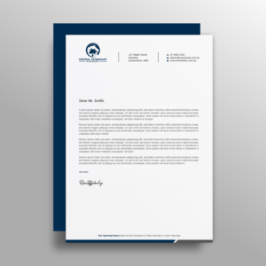 Letterhead Design by LAXMI DESIGNHUB for Central Veterinary Surgery | Design: #28351067